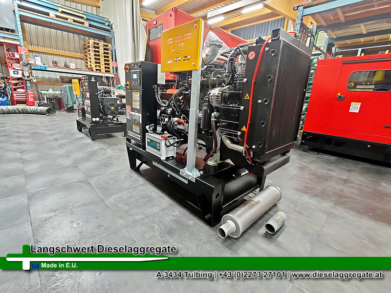 60kVA FPT-Iveco Diesel Stromerzeuger für die stationäre Nostromversorgung mit Umschaltung zur Hauseinspeisung