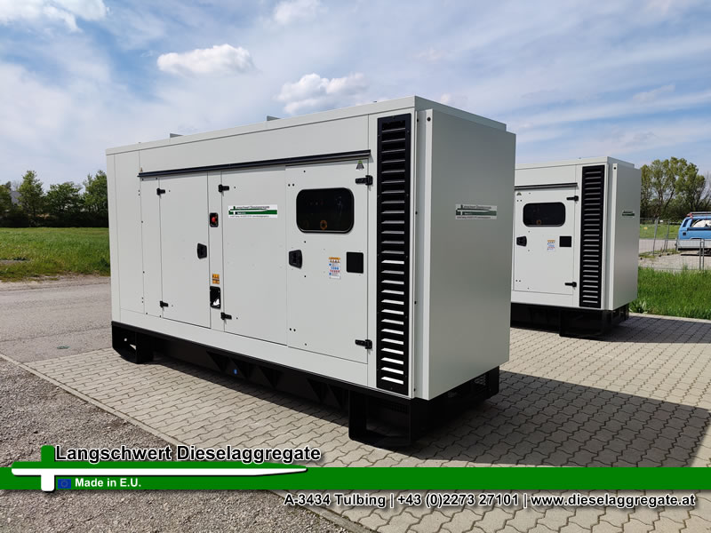 400kVA FPT-Iveco Stromerzeuger mit Schallschutz und Startautomatik für Notstromeinspeisung