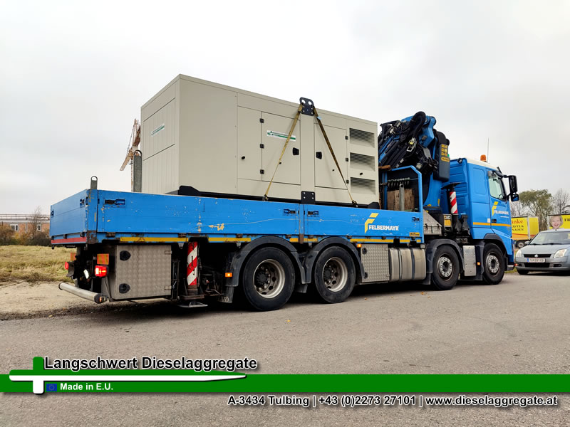 325kVA Scania Diesel Stromerzeuger mit Automatik Start bei Stromausfall