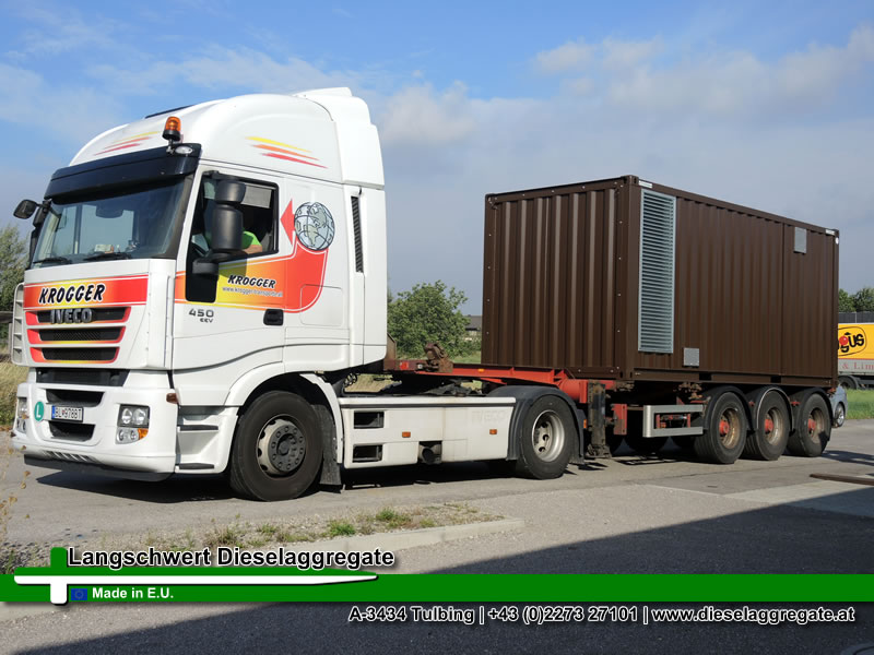 300kVA Volvo-Penta Diesel Containeraggregat für Netzparallelbetrieb